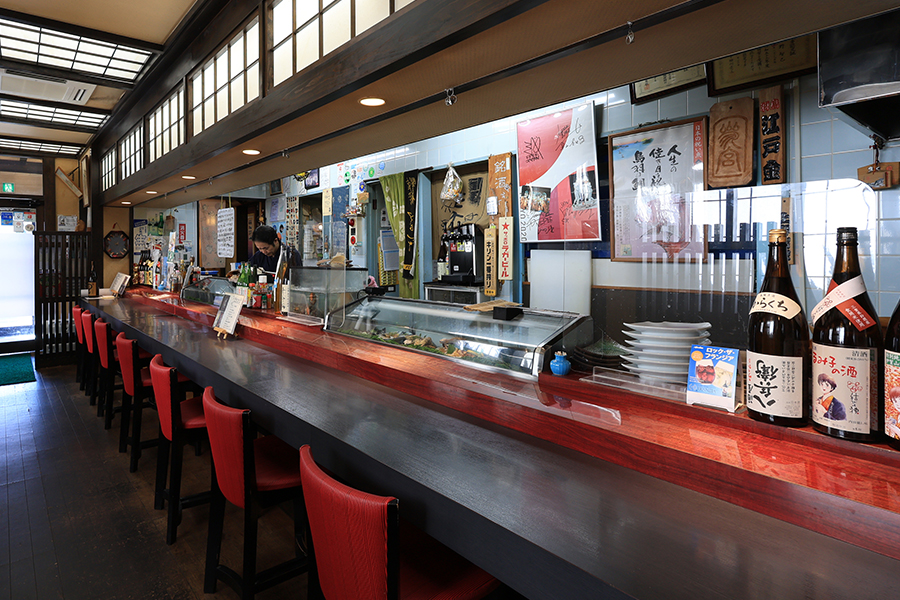 カウンター席