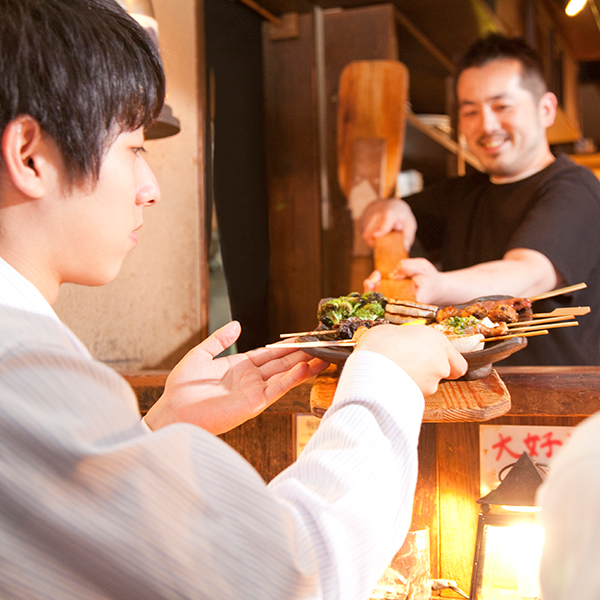 一人飲みでも気軽に利用できる